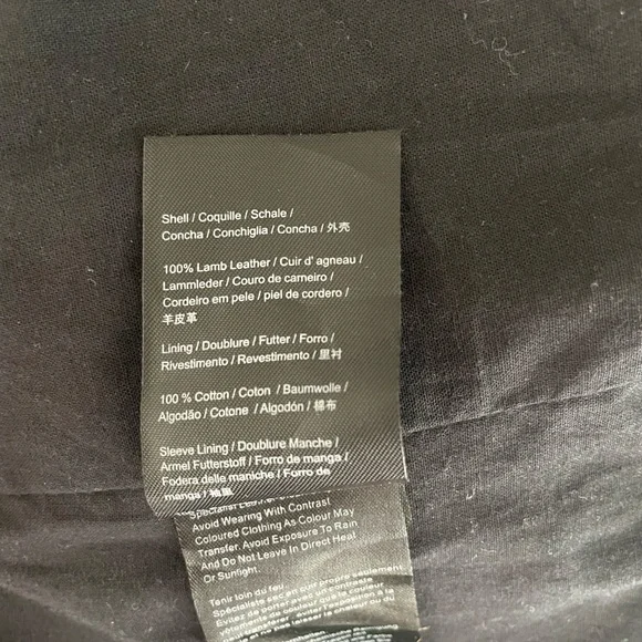 Muubaa London Black Women's Leather Blazer (Size 12) - Picture 5 of 7